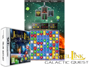 Jewel Link - Galactic Quest (Europe) Cover